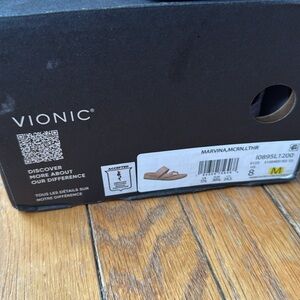 Vionic | Shoes | Nwt Nib Vionic Marvina Leather Sandals Womens Size 8m ...
